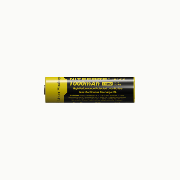 Аккумулятор NITECORE NL1410 14500 2A (Li-Ion 1000mAh*3.7V=3,7Wh)